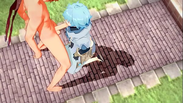 Genshin Impact Yaoi – Tartaglia x Chongyun HardSex – Sissy crossdress Japanese Asian Manga Anime Game Porn Gay
