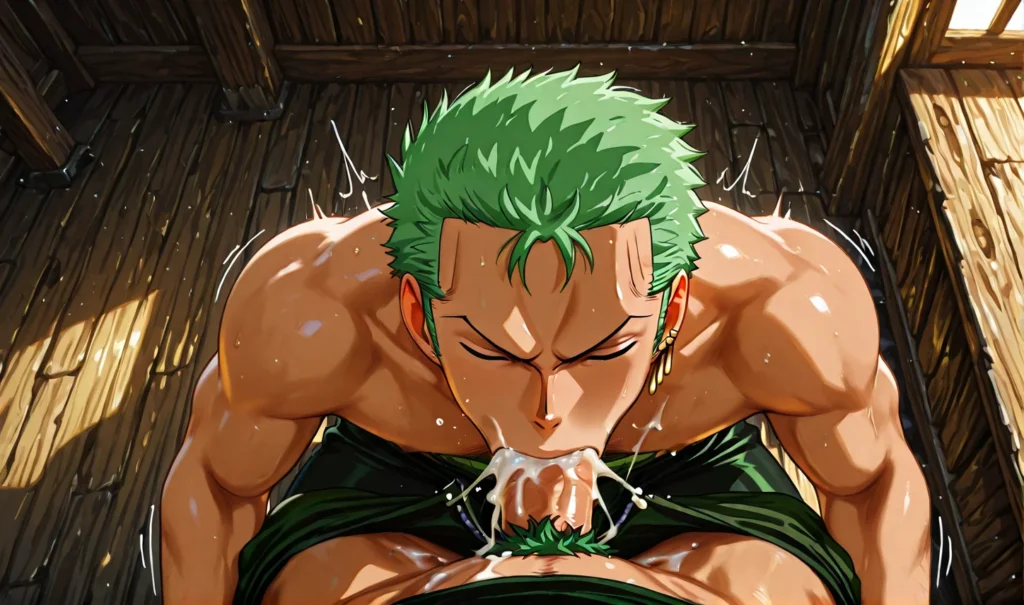 Zoro sucking a dick yaoi gallery
