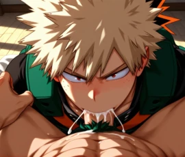 Bakugou x Midoriya My Hero Academia Yaoi 19